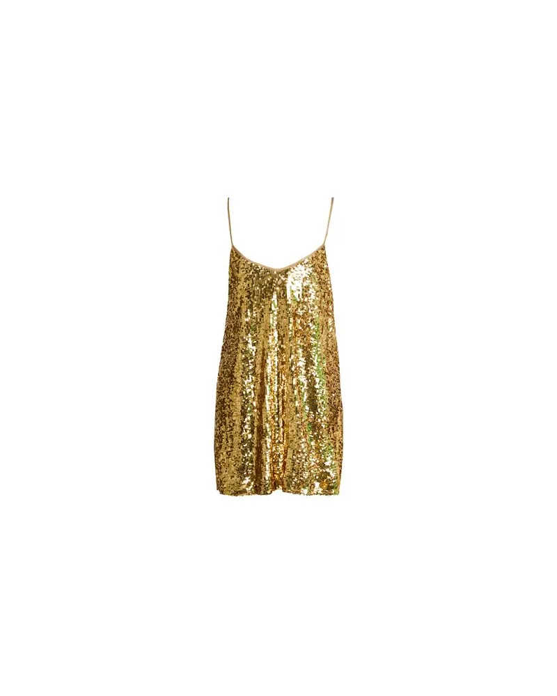 Jucca KLEIDER - Mini-Kleiderauf YOOX.COM Gold