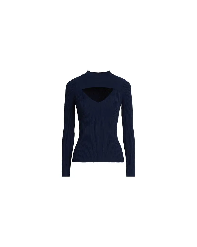 Liu Jo STRICKWAREN - Rollkragenpulloverauf YOOX.COM Marineblau