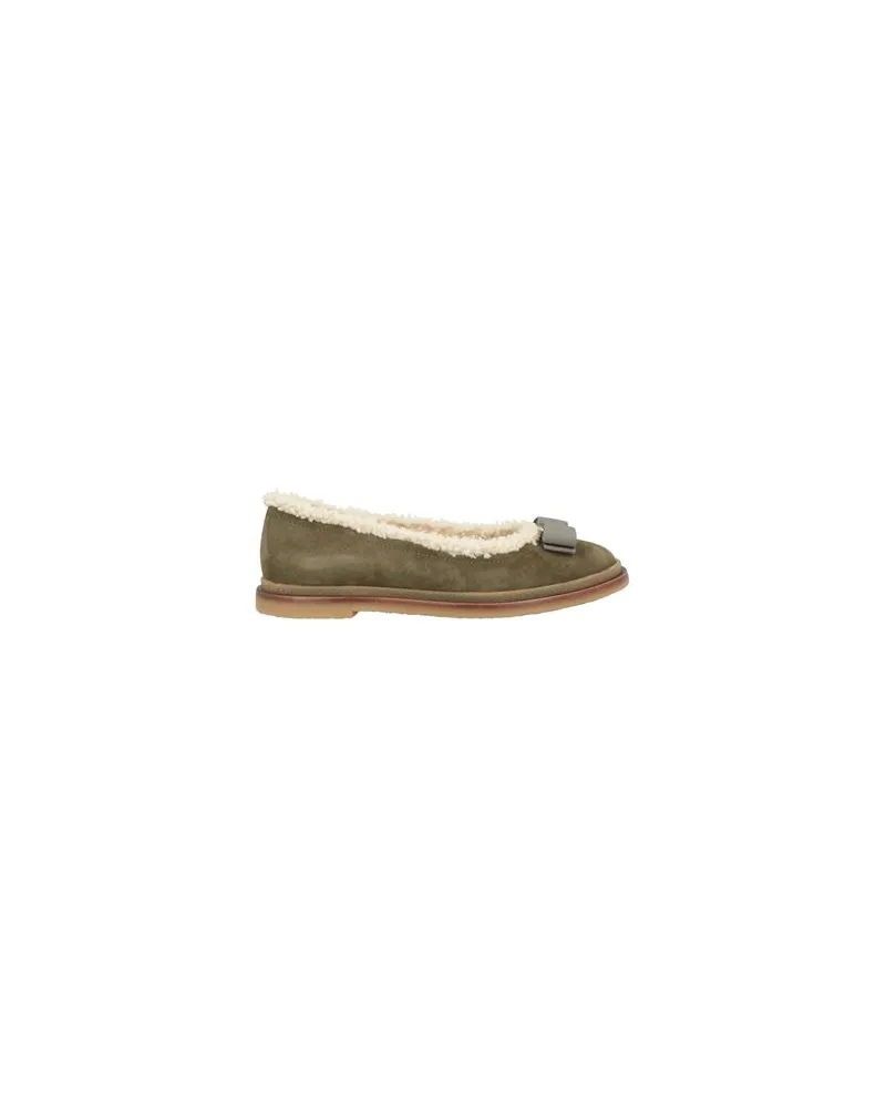 Ferragamo SCHUHE - Ballerinasauf YOOX.COM Khaki