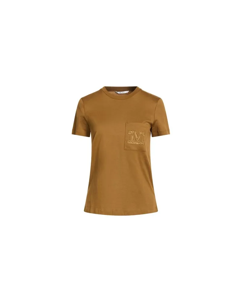Max Mara TOPS - T-shirtsauf YOOX.COM Khaki