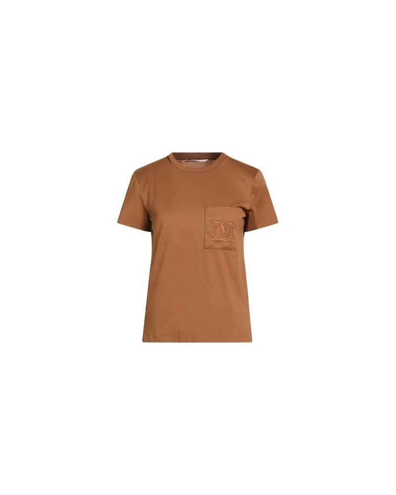 Max Mara TOPS - T-shirtsauf YOOX.COM Braun