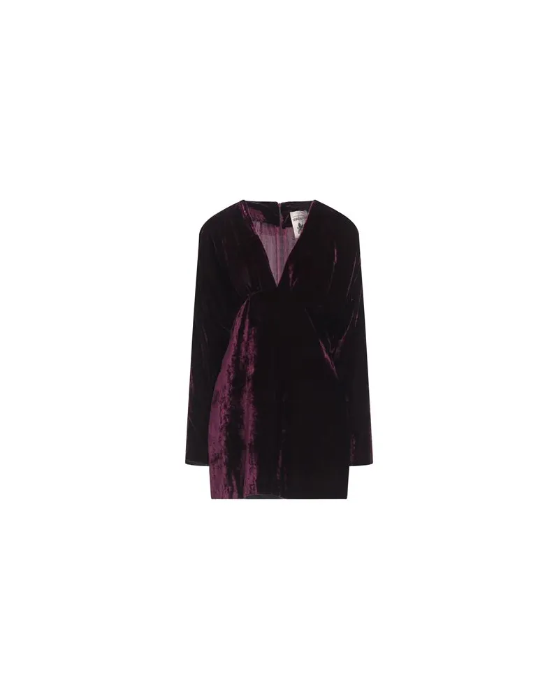 Semicouture KLEIDER - Mini-Kleiderauf YOOX.COM Dunkelviolett