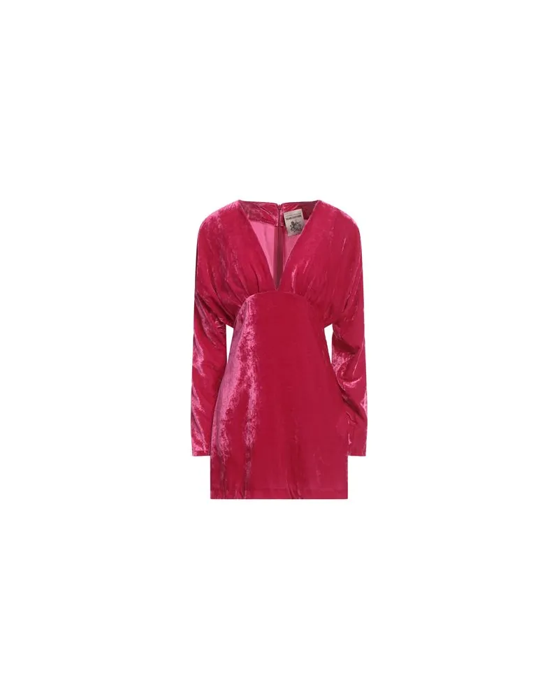Semicouture KLEIDER - Mini-Kleiderauf YOOX.COM Fuchsia