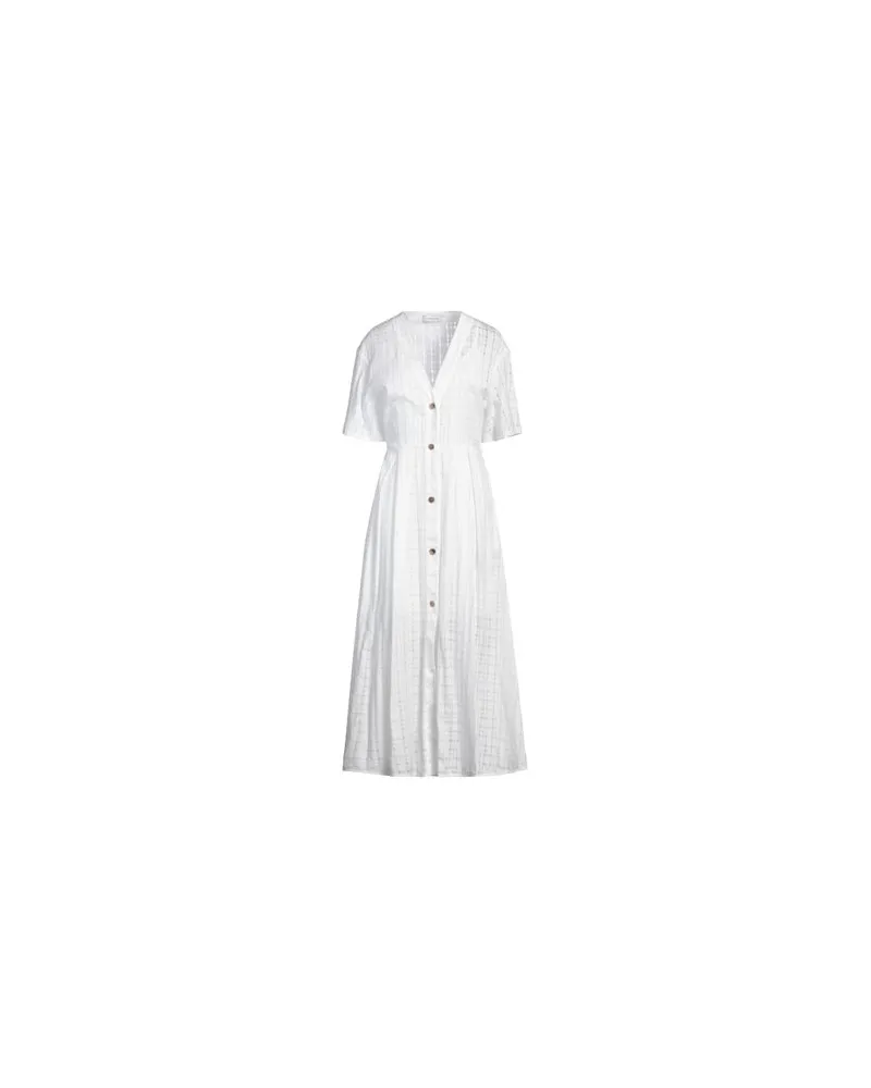 Fabiana Filippi KLEIDER - Maxi-Kleiderauf YOOX.COM Weiß