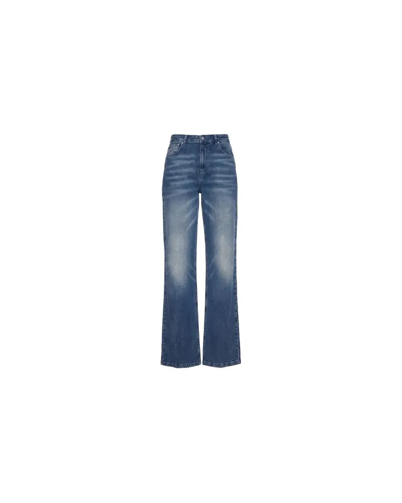 Moschino HOSEN & RÖCKE - Jeanshosenauf YOOX.COM Blau