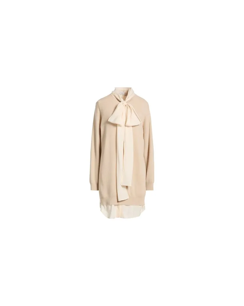 Brunello Cucinelli KLEIDER - Mini-Kleiderauf YOOX.COM Elfenbein