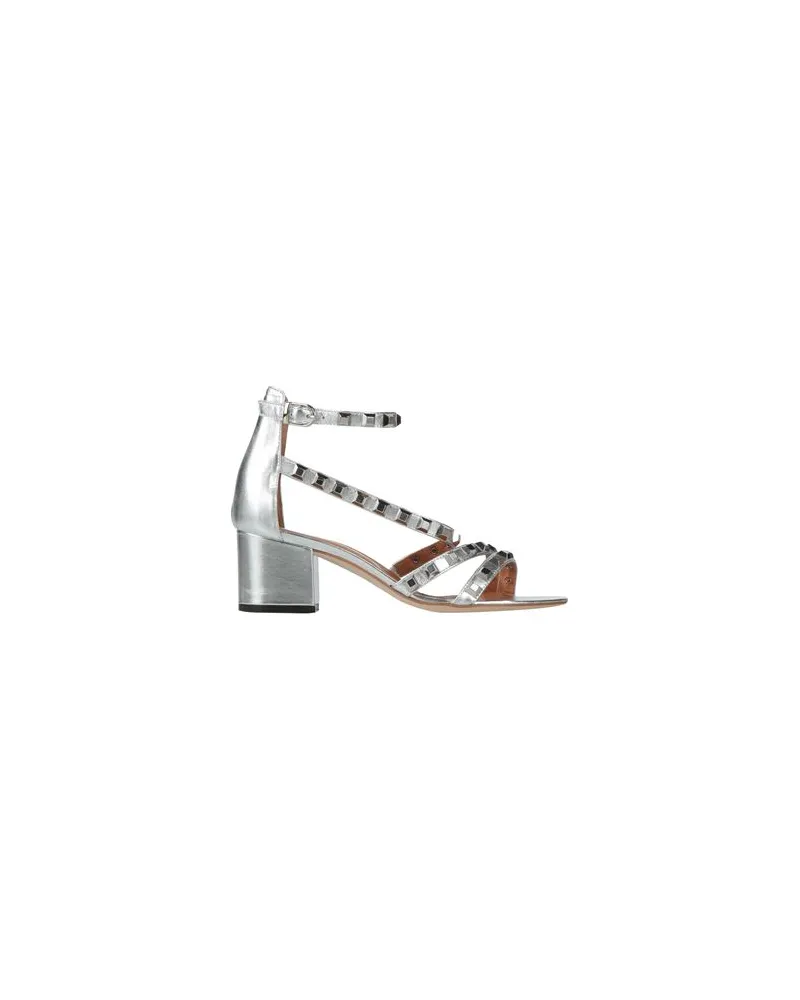 Via Roma 15 SCHUHE - Sandalenauf YOOX.COM Silber