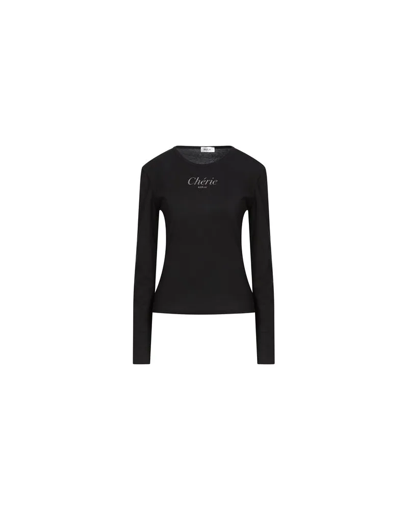Replay TOPS - T-shirtsauf YOOX.COM Schwarz