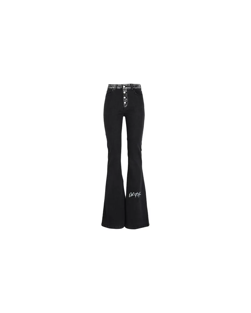 Odi et Amo HOSEN & RÖCKE - Jeanshosenauf YOOX.COM Schwarz