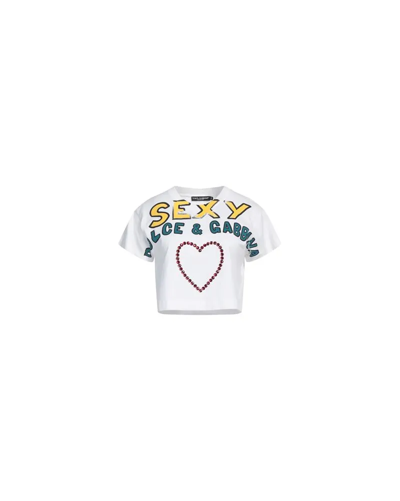 Dolce & Gabbana TOPS - T-shirtsauf YOOX.COM Weiß