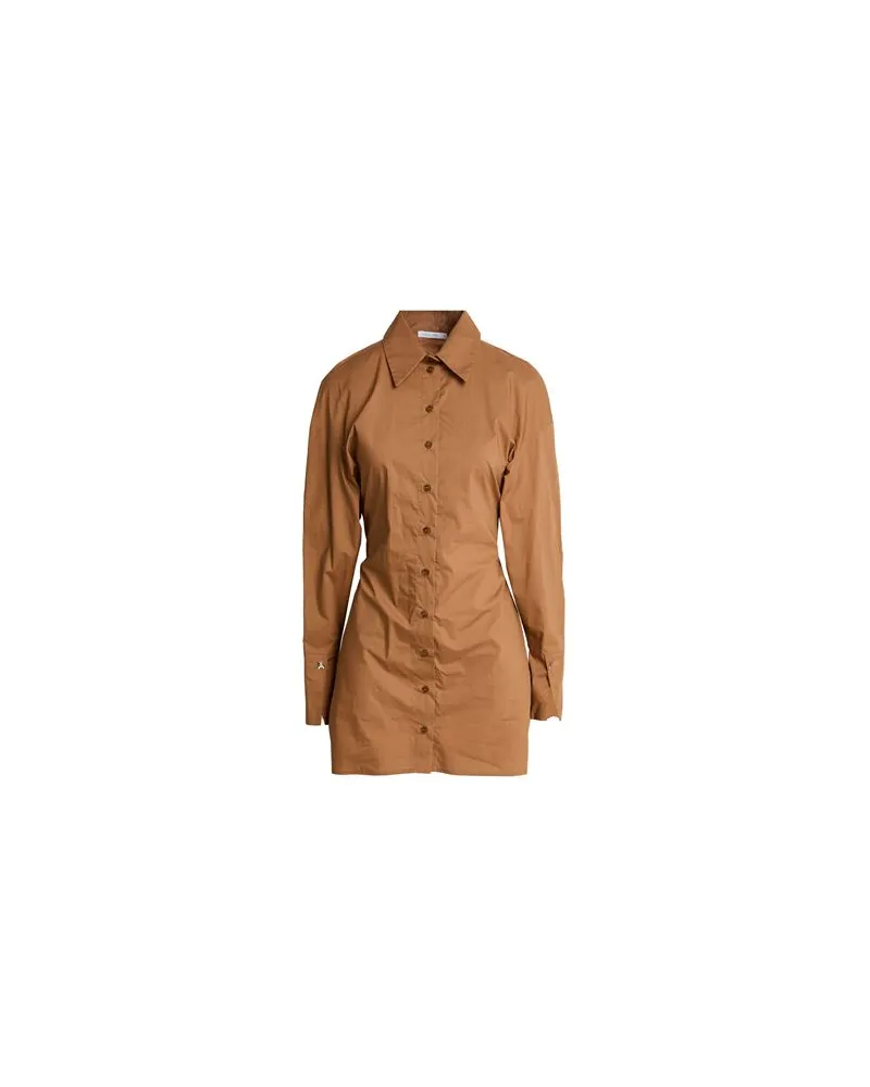 Patrizia Pepe KLEIDER - Mini-Kleiderauf YOOX.COM Braun