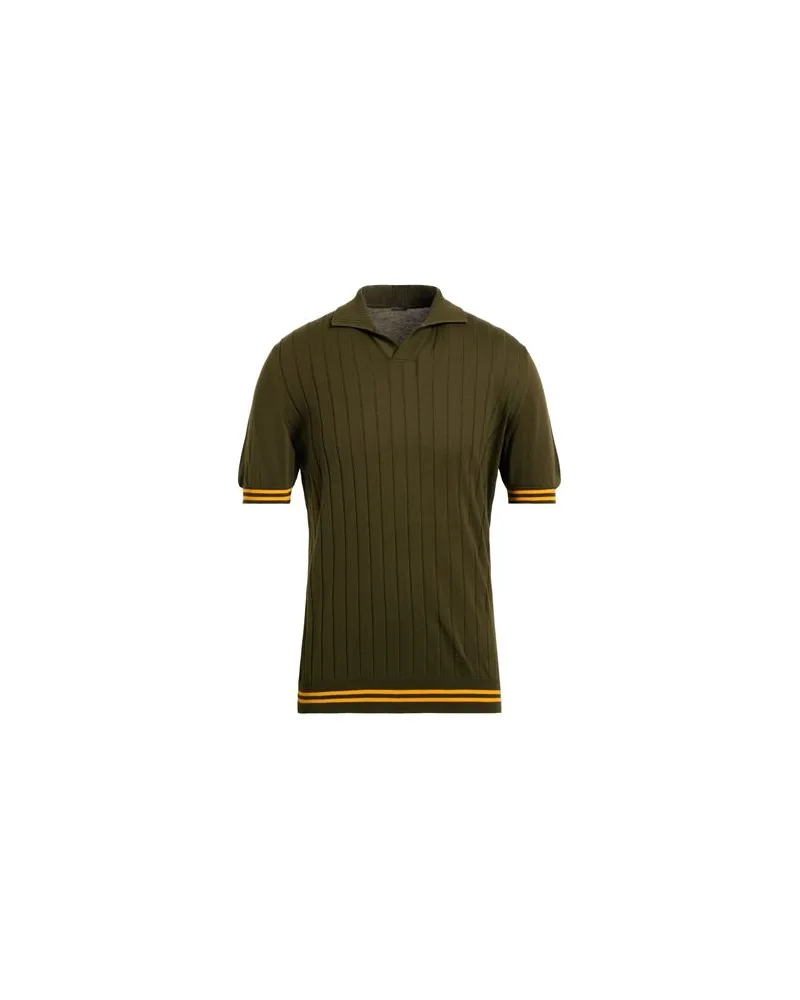 Kiton STRICKWAREN - Pulloverauf YOOX.COM Militärgrün