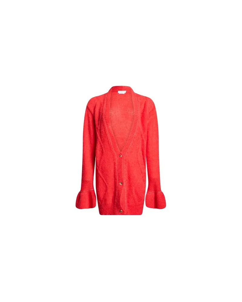 Ballantyne STRICKWAREN - Strickjackenauf YOOX.COM Tomatenrot