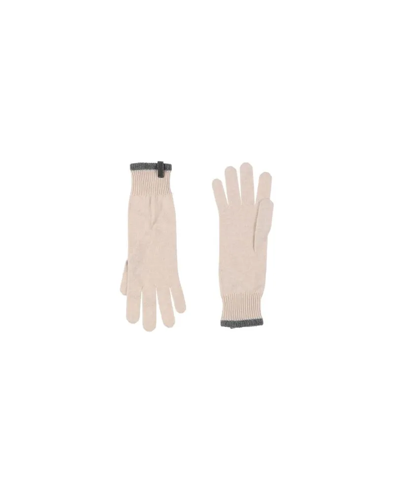 Brunello Cucinelli ACCESSOIRES - Handschuheauf YOOX.COM Beige