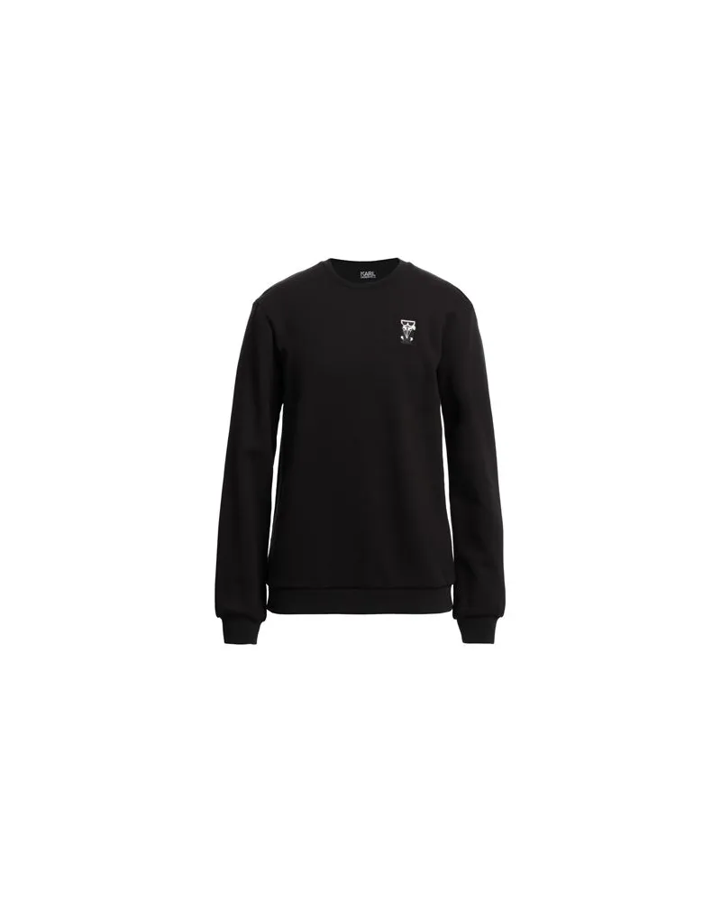 Karl Lagerfeld TOPS - Sweatshirtsauf YOOX.COM Schwarz