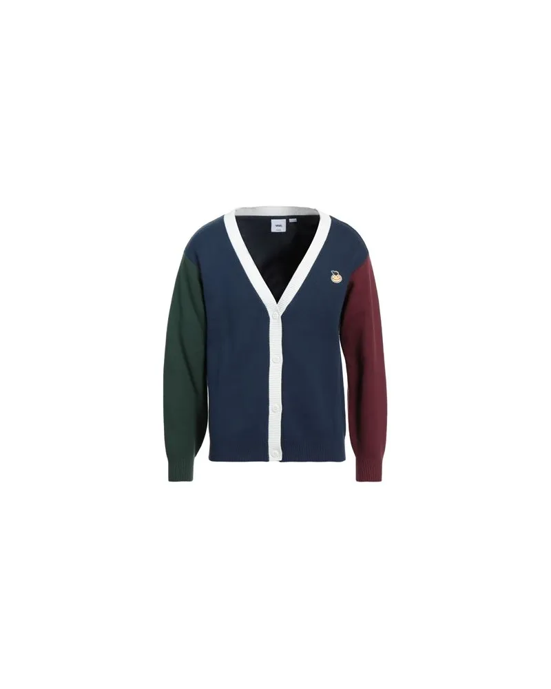 Vans STRICKWAREN - Strickjackenauf YOOX.COM Blau