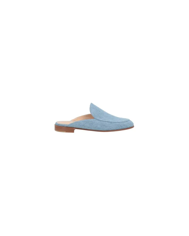 Gianvito Rossi SCHUHE - Mules & Clogsauf YOOX.COM Blau