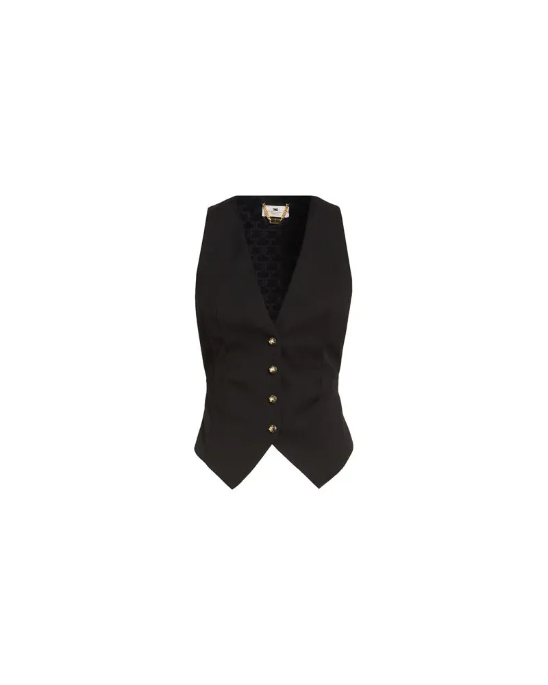Elisabetta Franchi ANZÜGE und CO-ORDS - Couture-Westenauf YOOX.COM Schwarz