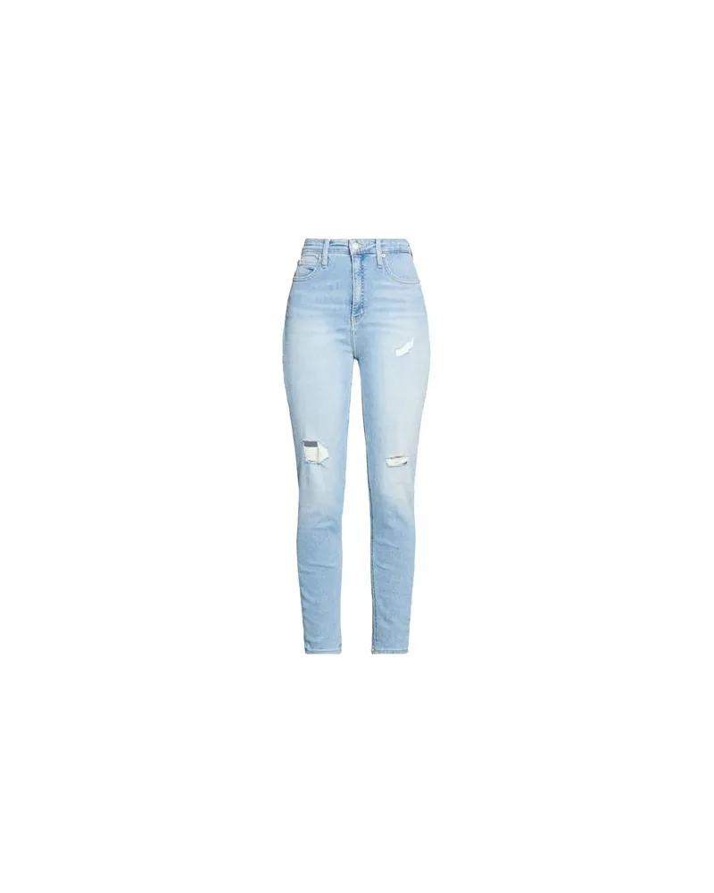 Calvin Klein HOSEN & RÖCKE - Jeanshosenauf YOOX.COM Blau