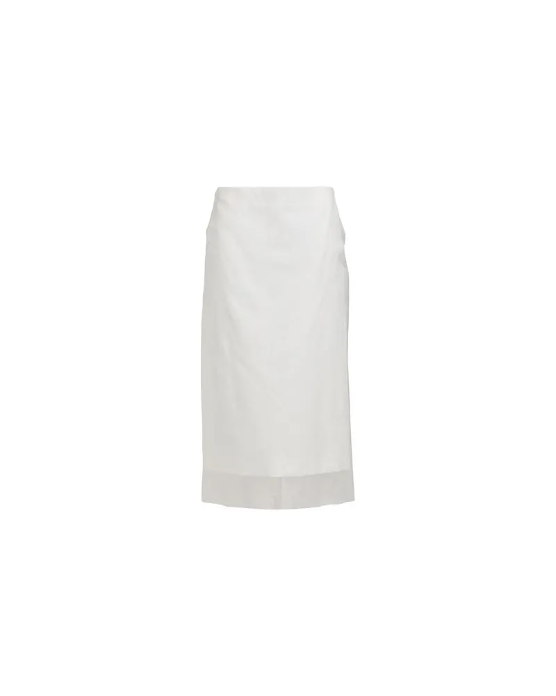 SPORTMAX HOSEN & RÖCKE - Midi-Röckeauf YOOX.COM Weiß