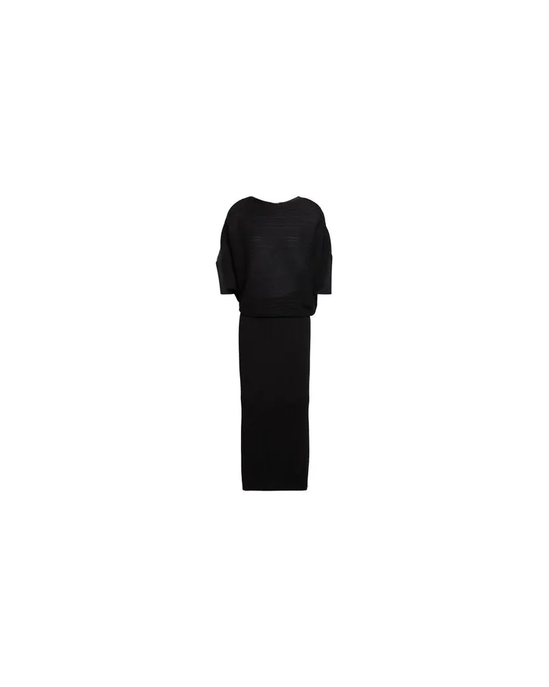 AGNONA KLEIDER - Midi-Kleiderauf YOOX.COM Schwarz