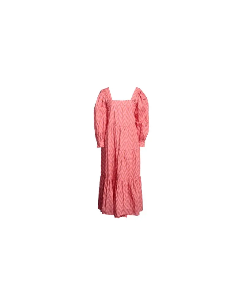 Ulla Johnson KLEIDER - Maxi-Kleiderauf YOOX.COM Koralle