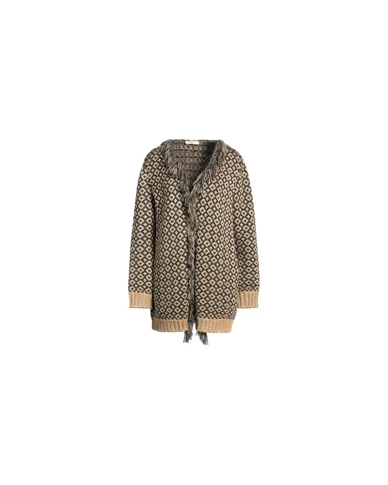 Charlott STRICKWAREN - Strickjackenauf YOOX.COM Braungrau