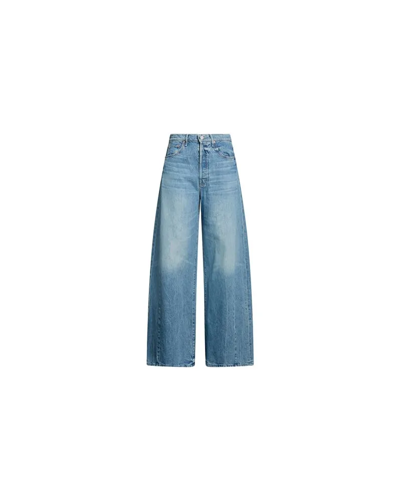 Mother HOSEN & RÖCKE - Jeanshosenauf YOOX.COM Blau