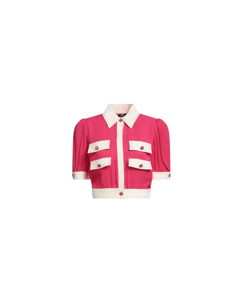 Elisabetta Franchi TOPS - Hemdenauf YOOX.COM Fuchsia