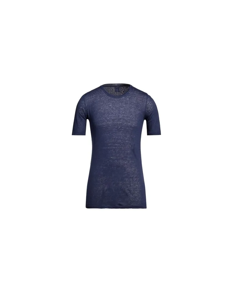 120% Lino TOPS - T-shirtsauf YOOX.COM Marineblau