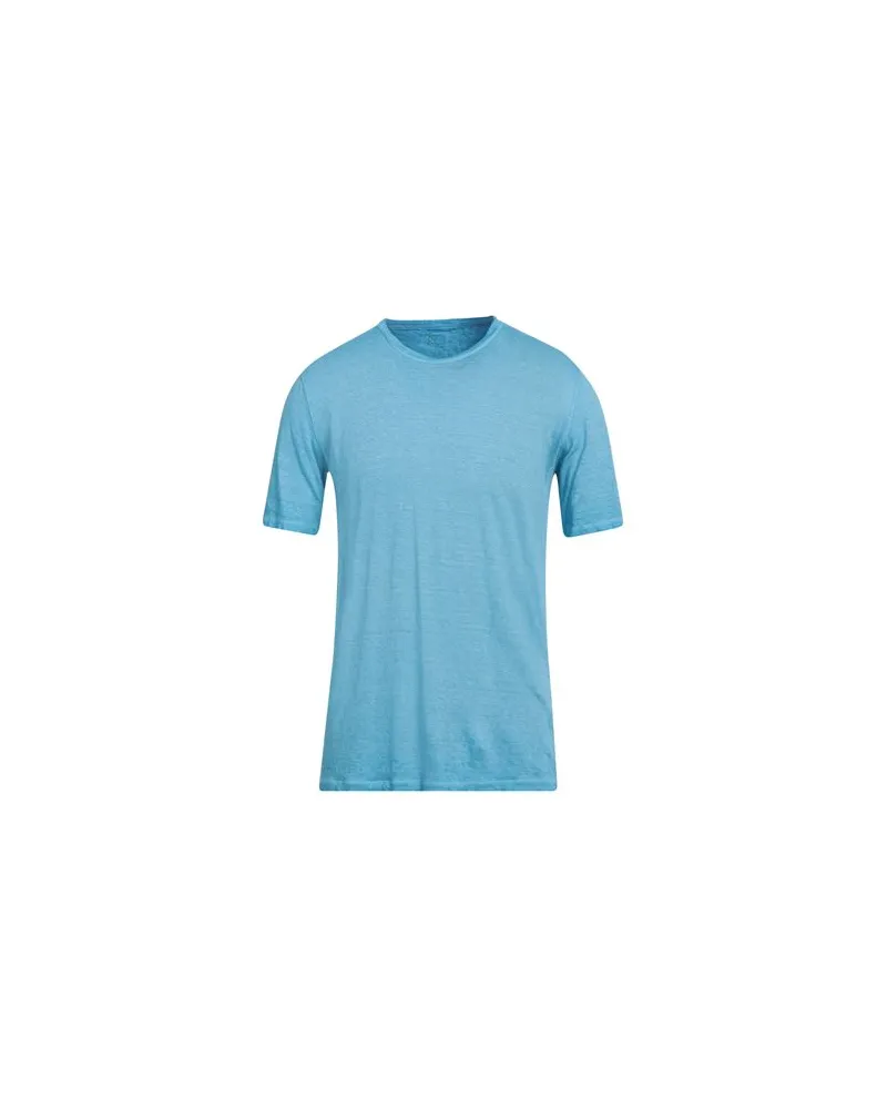 120% Lino TOPS - T-shirtsauf YOOX.COM Azurblau