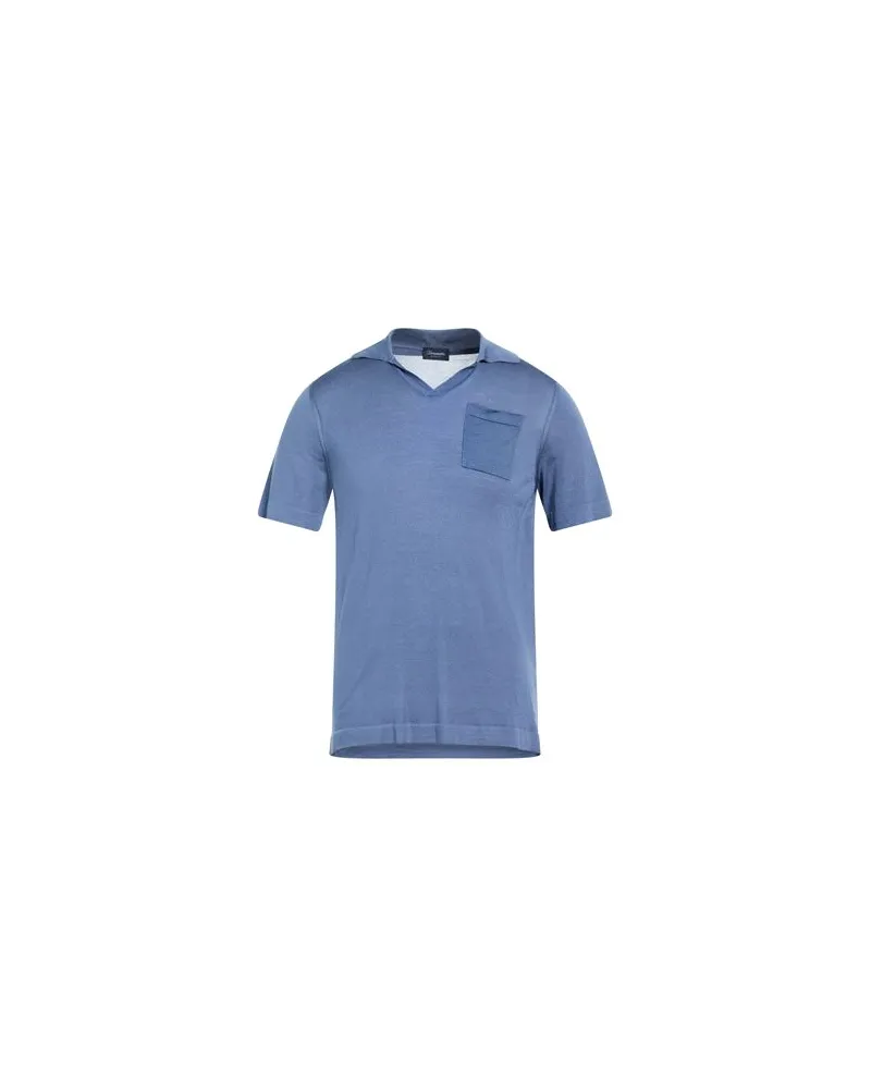 Drumohr  STRICKWAREN - Pulloverauf YOOX.COM Taubenblau