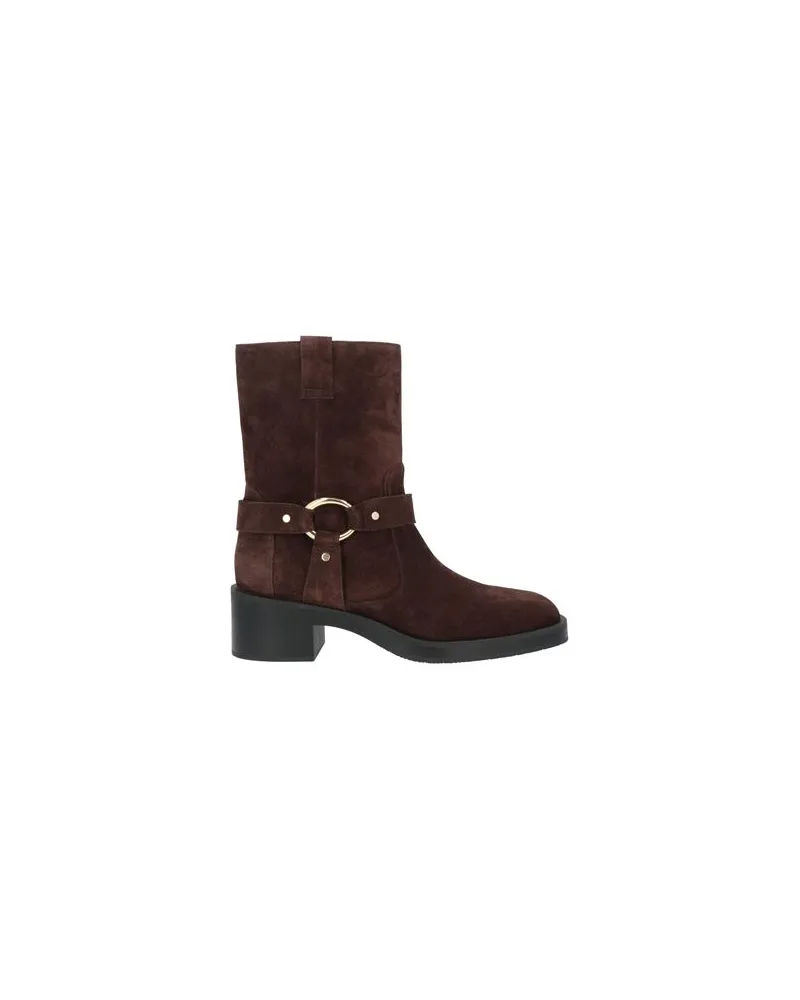 Stuart Weitzman SCHUHE - Stiefelettenauf YOOX.COM Schokobraun