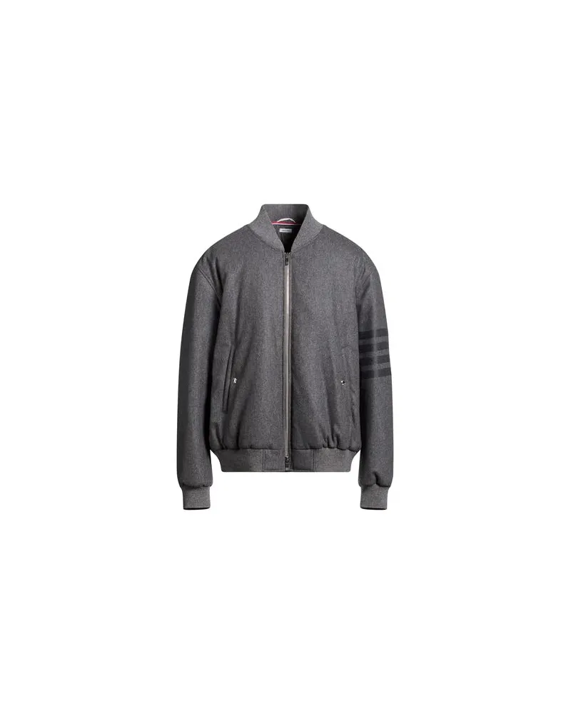 Thom Browne JACKEN & MÄNTEL - Pufferjacken & Daunenjackenauf YOOX.COM Braungrau