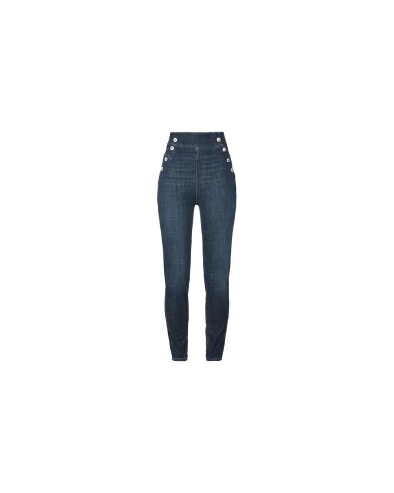 Guess HOSEN & RÖCKE - Jeanshosenauf YOOX.COM Blau