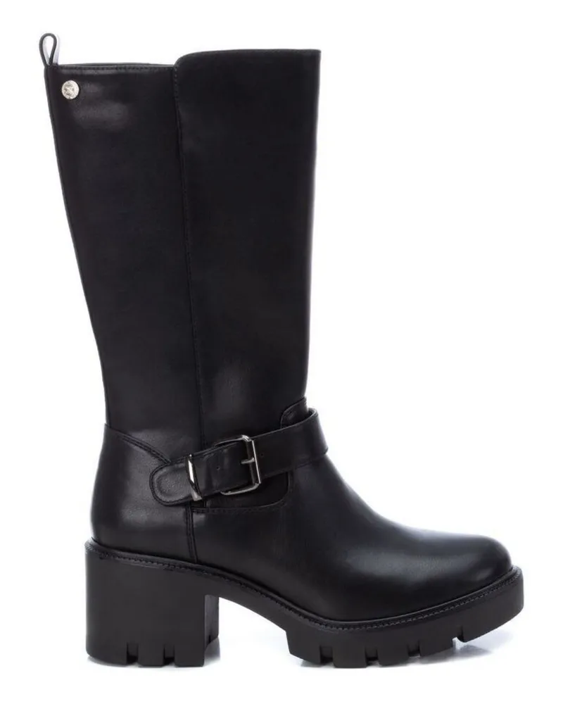 XTI Stiefelette Schwarz