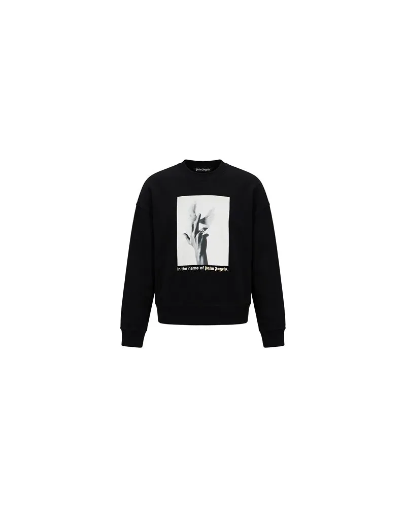 Palm Angels TOPS - Sweatshirtsauf YOOX.COM Schwarz