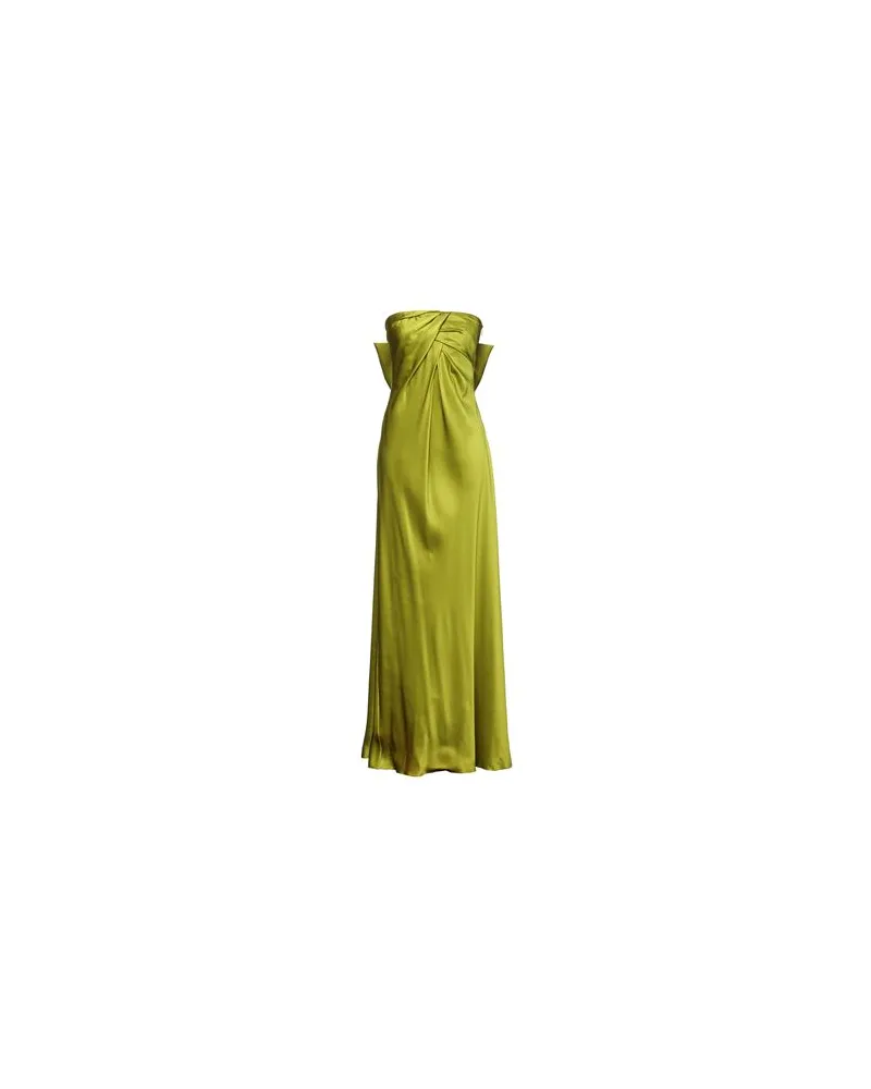 Alberta Ferretti KLEIDER - Maxi-Kleiderauf YOOX.COM Limettengrün