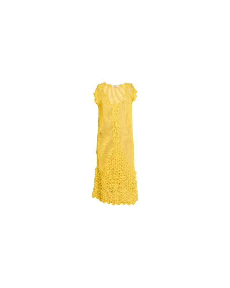 Liviana Conti KLEIDER - Midi-Kleiderauf YOOX.COM Gelb