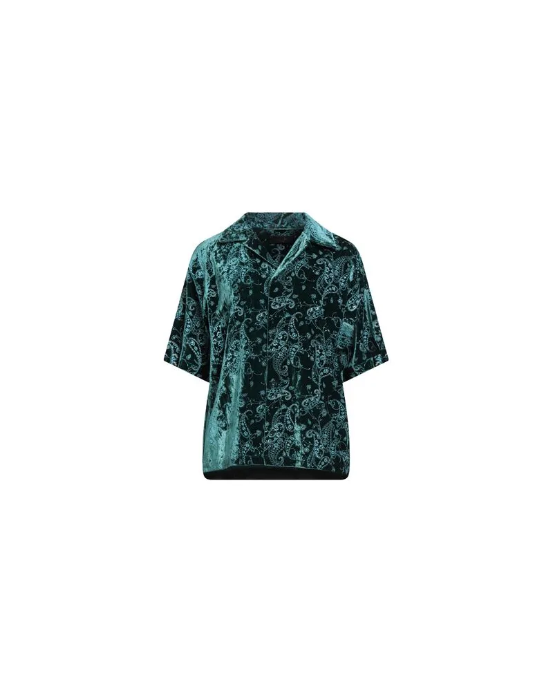 Amiri TOPS - Hemdenauf YOOX.COM Smaragdgrün