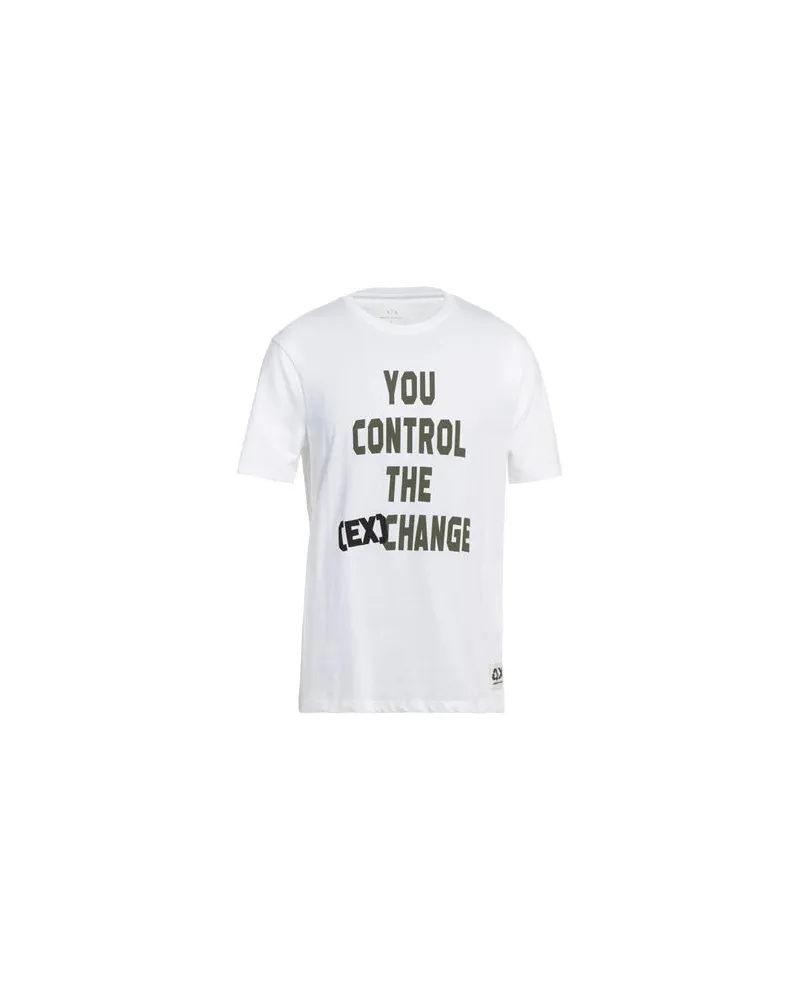 Armani Exchange TOPS - T-shirtsauf YOOX.COM Weiß