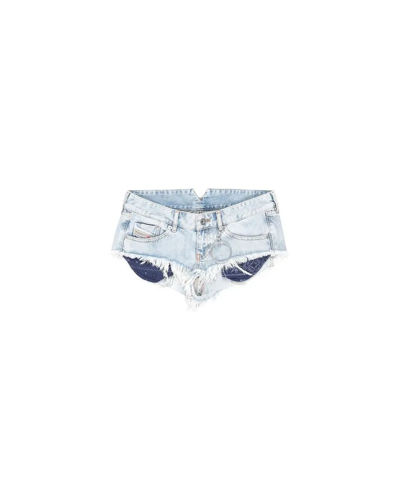 Diesel HOSEN & RÖCKE - Jeansshortsauf YOOX.COM Blau