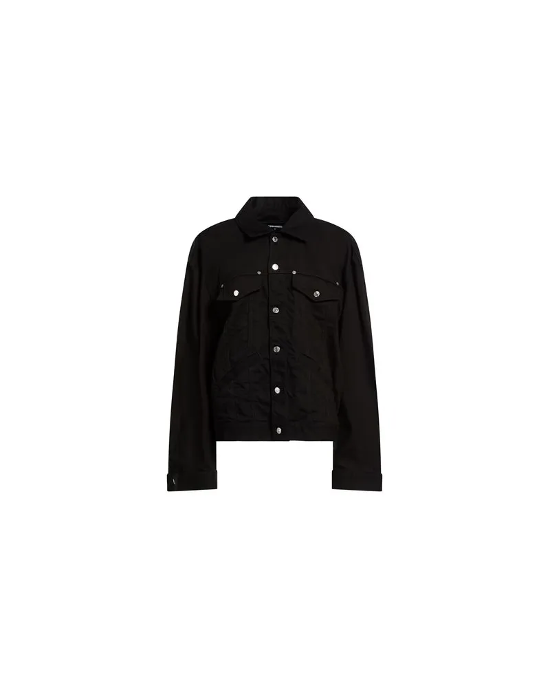 Dsquared2 JACKEN & MÄNTEL - Jeansjacken/Mäntelauf YOOX.COM Schwarz