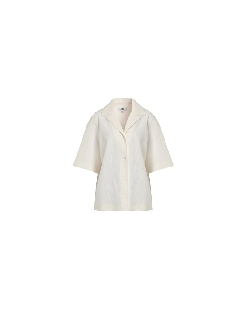 COS TOPS - Hemdenauf YOOX.COM Elfenbein