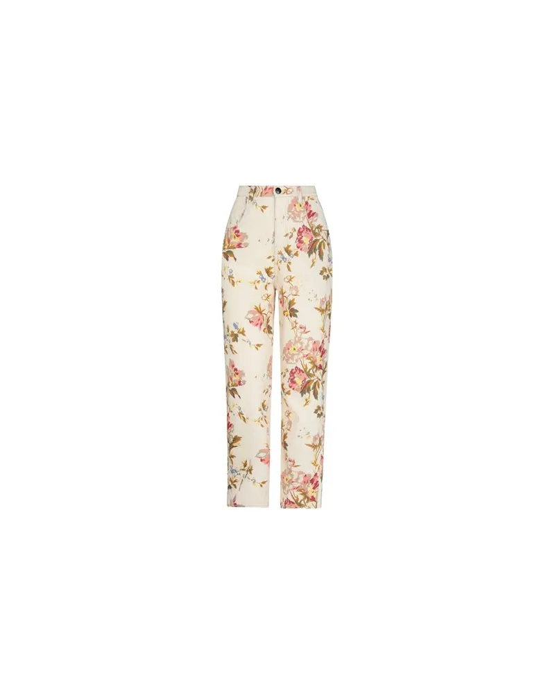 Semicouture HOSEN & RÖCKE - Jeanshosenauf YOOX.COM Elfenbein