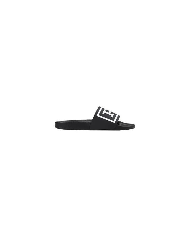 Ralph Lauren POLO SLIPPERS   - SCHUHE - Sandalenauf YOOX.COM Schwarz