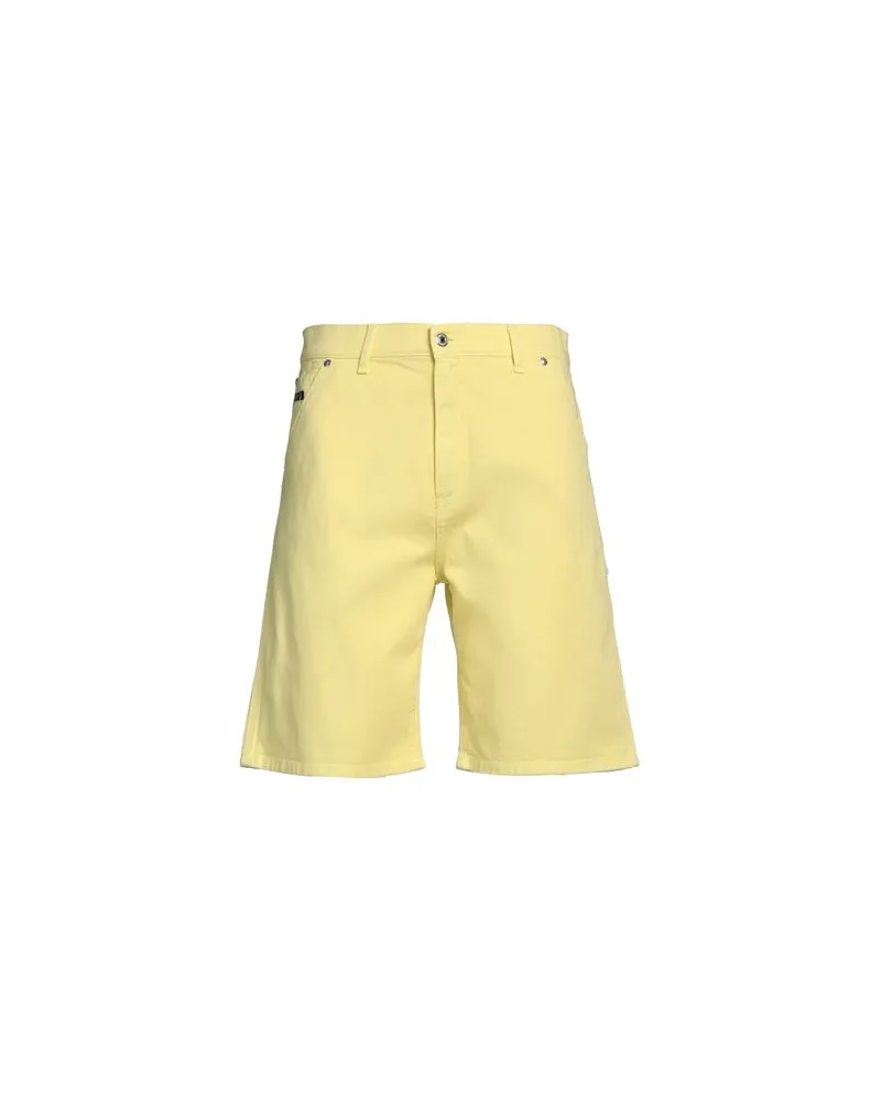 MSGM HOSEN & RÖCKE - Jeansshortsauf YOOX.COM Gelb