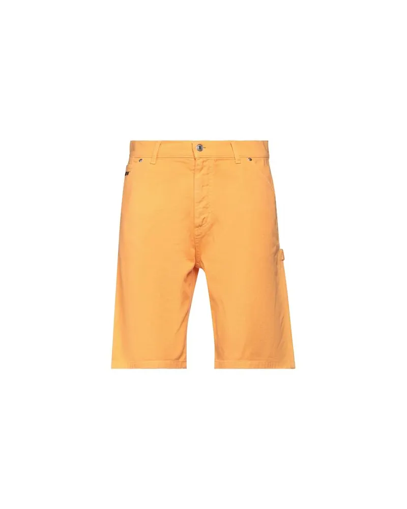 MSGM HOSEN & RÖCKE - Jeansshortsauf YOOX.COM Orange