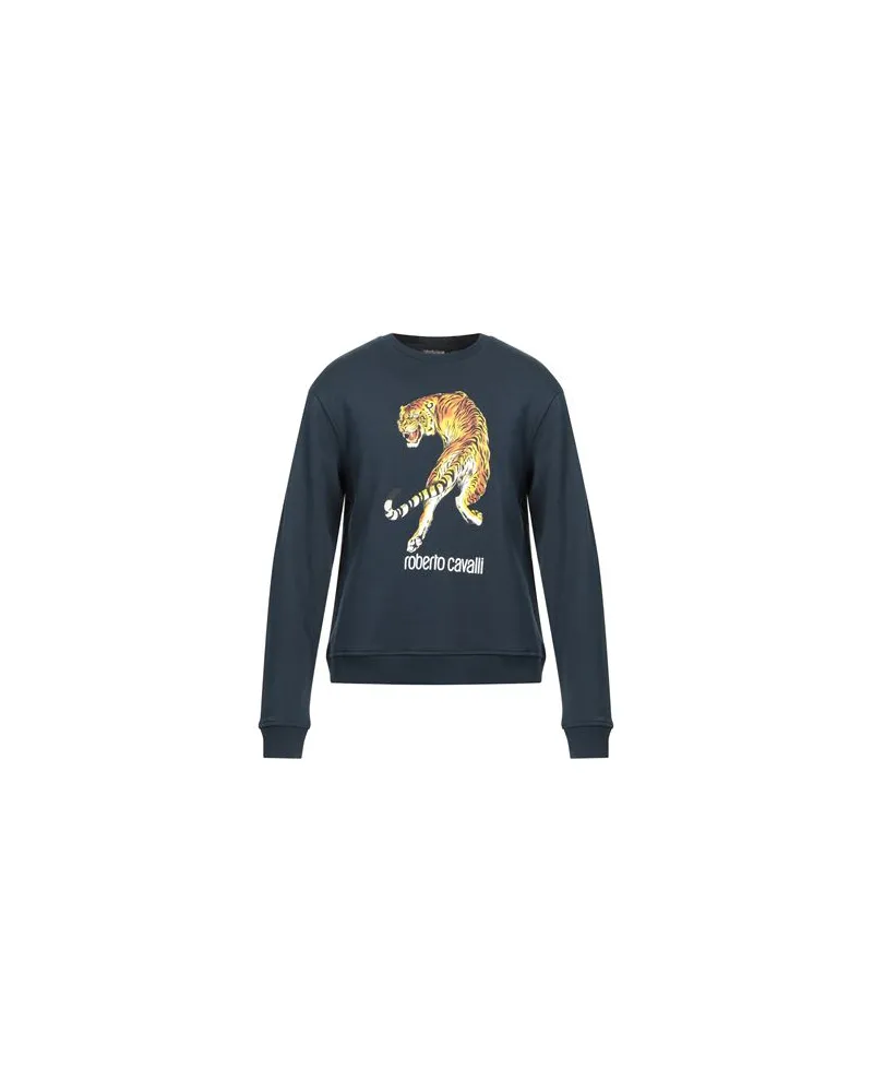 Roberto Cavalli TOPS - Sweatshirtsauf YOOX.COM Nachtblau