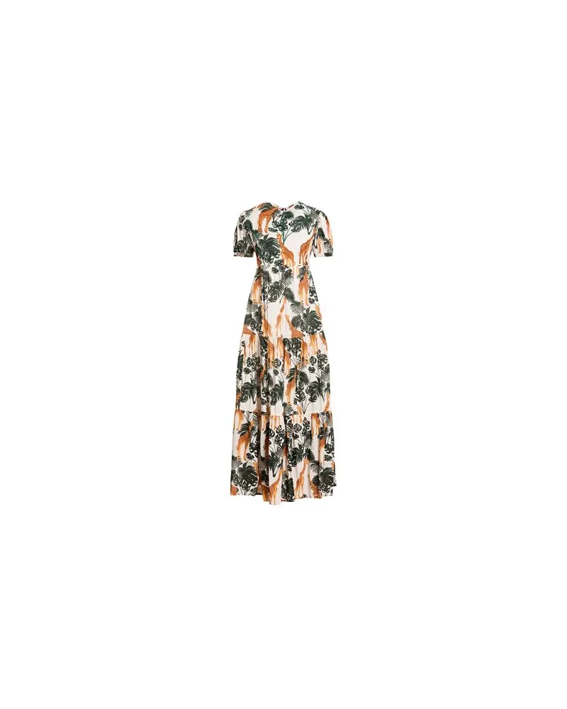 Connor & Blake KLEIDER - Maxi-Kleiderauf YOOX.COM Dunkelgrün